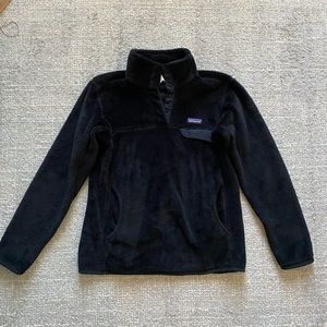Black Patagonia Pullover Fleece